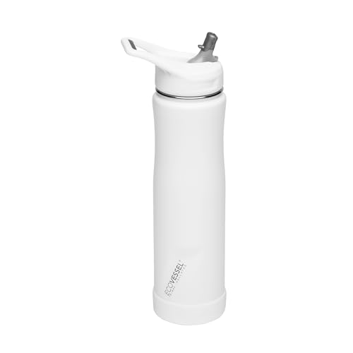 EcoVessel Summit Isolierflasche, weiß, 680 ml (24 oz) EcoVessel Summit Isolierflasche, weiß, 680 ml (24 oz) von EcoVessel
