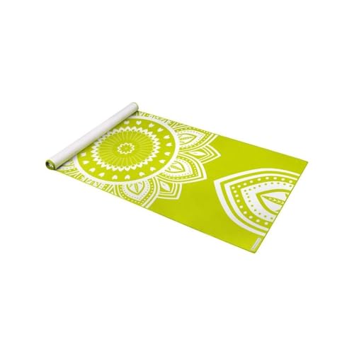 EcoWellness Yoga Towel QB 041 Matte, Erwachsene, Unisex, Grün (Grün), Einheitsgröße von EcoWellness