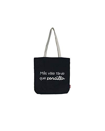 Econanos Hellobags2019 Strandtasche, 38 cm, Schwarz (NEGRO) von hello-bags