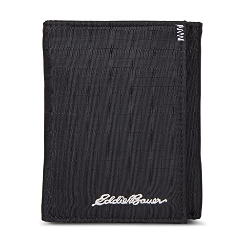 Eddie Bauer Men's Companion Ripstop Nylon Trifold, Schwarz, Einheitsgröße, Schwarz, Einheitsgröße Eddie Bauer Men's Companion Ripstop Nylon Trifold, Schwarz, Einheitsgröße, Schwarz, Einheitsgröße von Eddie Bauer