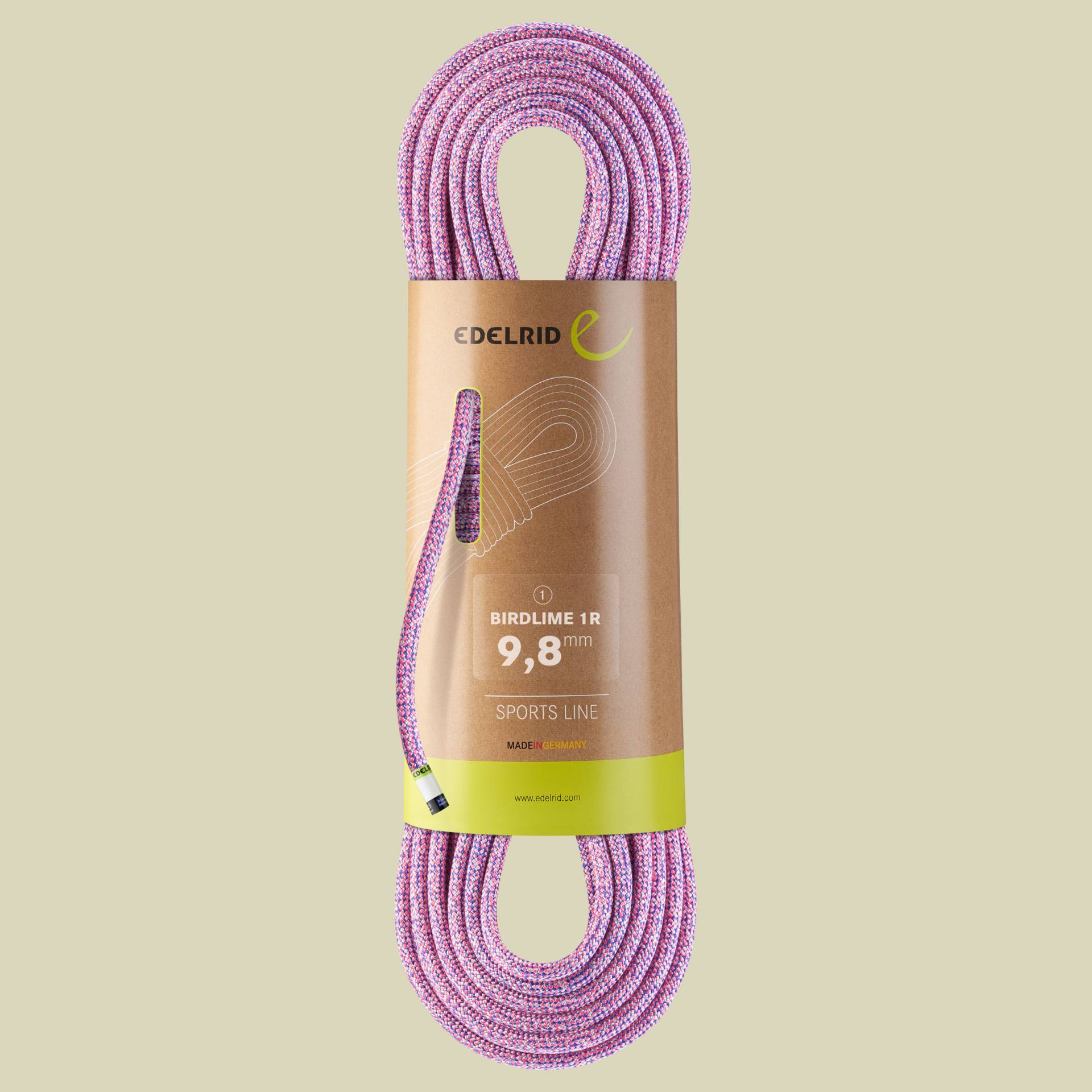 Birdlime 1R 9,8 mm 50 m lila - pink-royal Birdlime 1R 9,8 mm 50 m lila - pink-royal von Edelrid