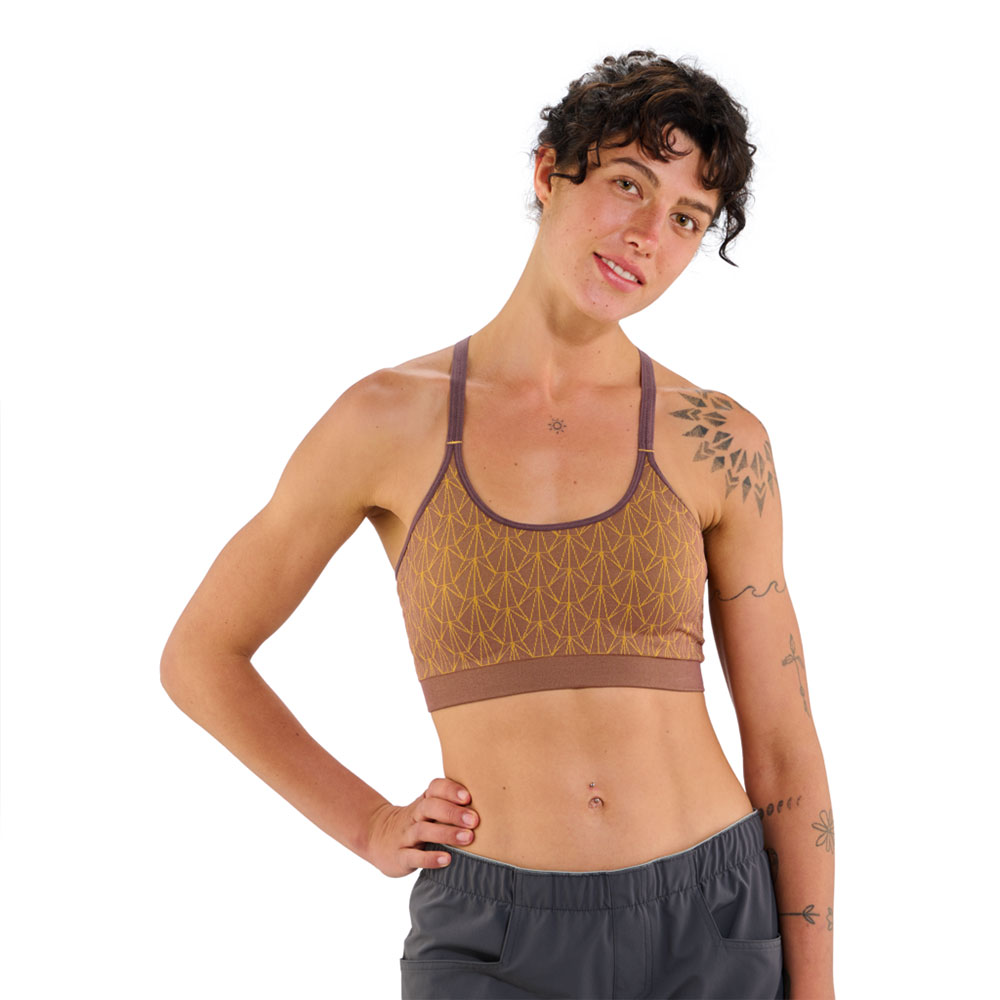 Edelrid Beta Sports Bra Braun M-L Frau Edelrid Beta Sports Bra Braun M-L Frau von Edelrid
