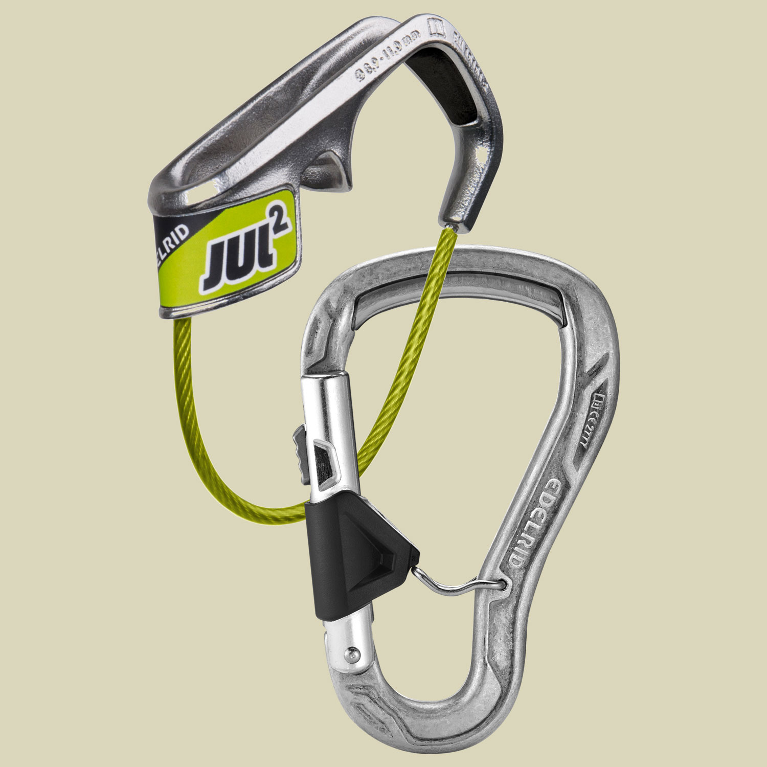 Jul 2 Belay Kit Bulletproof Belay ECO für Einfachseile von 8.9 - 11.0 mm Durchmesser Farbe eco Jul 2 Belay Kit Bulletproof Belay ECO für Einfachseile von 8.9 - 11.0 mm Durchmesser Farbe eco von Edelrid