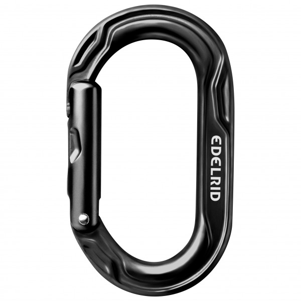 Edelrid - Kiwi - Schnappkarabiner grau/schwarz Edelrid - Kiwi - Schnappkarabiner grau/schwarz von Edelrid