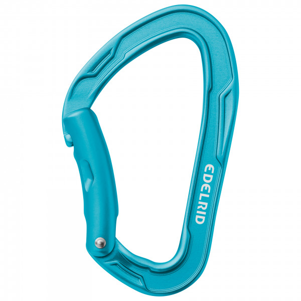 Edelrid - Mission Bent - Schnappkarabiner türkis Edelrid - Mission Bent - Schnappkarabiner türkis von Edelrid