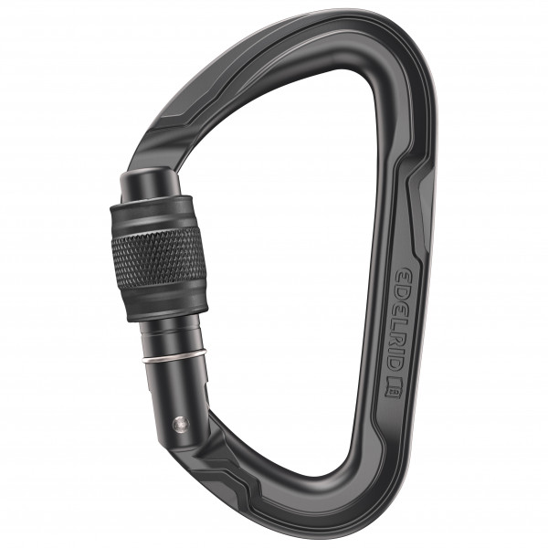 Edelrid - Pure Screw III - Schraubkarabiner grau Edelrid - Pure Screw III - Schraubkarabiner grau von Edelrid