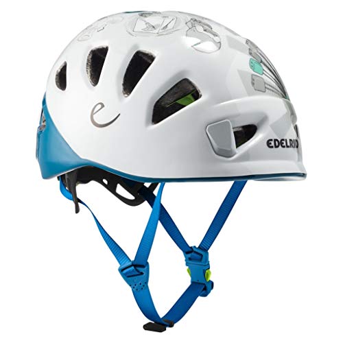 EDELRID Shield II Weiß, Kletterhelm, Größe 48-56 cm - Farbe Petrol von EDELRID