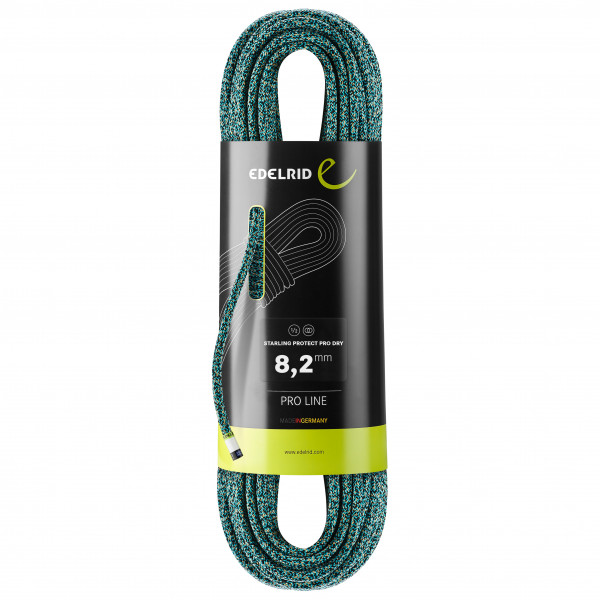 Edelrid - Starling Protect Pro Dry 8,2 mm - Halbseil Gr 60 m bunt von Edelrid