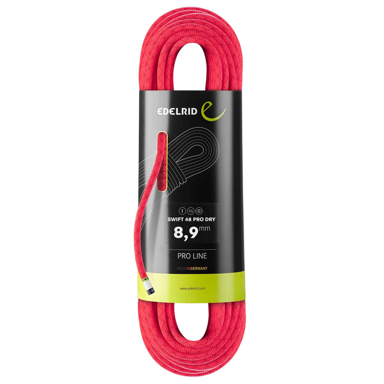 Edelrid Swift 48 Pro Dry 8.9 - Pink, 60 m Edelrid Swift 48 Pro Dry 8.9 - Pink, 60 m von Edelrid
