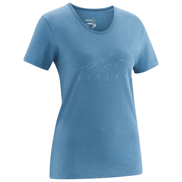 Edelrid - Women's Highball T-Shirt V - T-Shirt Gr S blau von Edelrid