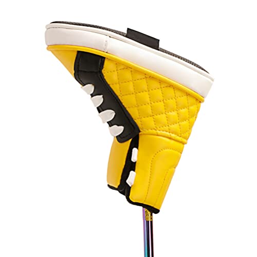 Edinber Golfschlägerkopf-Abdeckung, Golfschlägerhauben für Putter Club Lustige Schuhform PU-Leder Golf Putter Schlägerschutz passend für alle Marken Putter Schläger Edinber Golfschlägerkopf-Abdeckung, Golfschlägerhauben für Putter Club Lustige Schuhform PU-Leder Golf Putter Schlägerschutz passend für alle Marken Putter Schläger von Edinber