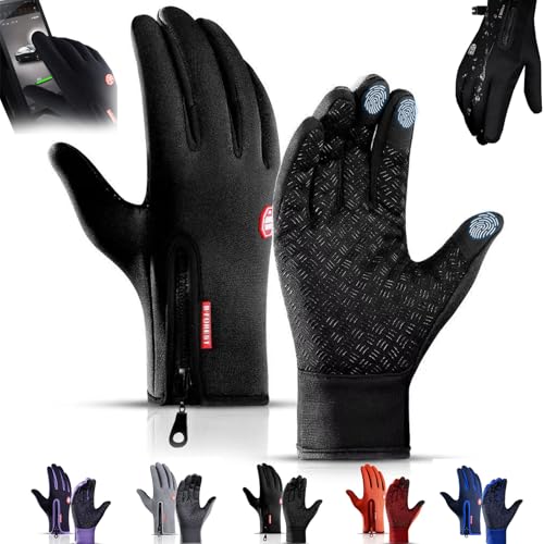 Handschuhe,Thermo Slim Handschuhe naturvibes,naturvibes Thermo Slim Handschuhe,Thermal Gloves Anti Slip Touch Screen Gloves,Winter Waterproof Ladies Gloves,Mens Driving Gloves,warm Winter Gloves von Eevhrqw