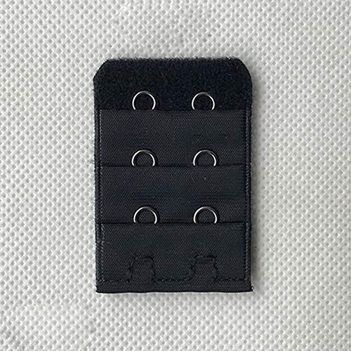 Egurs 3 Pack Schwarz 2 Haken BH Verlängerung Damen Bra Extender Egurs 3 Pack Schwarz 2 Haken BH Verlängerung Damen Bra Extender von Egurs