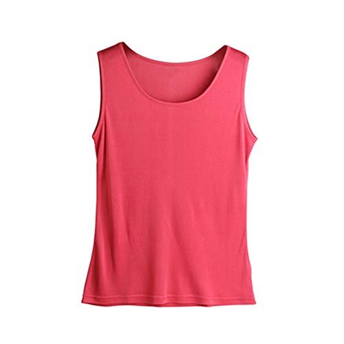 Egurs Damen Tank Top aus 100% Natur Seide,Komfortabel rot XL Egurs Damen Tank Top aus 100% Natur Seide,Komfortabel rot XL von Egurs
