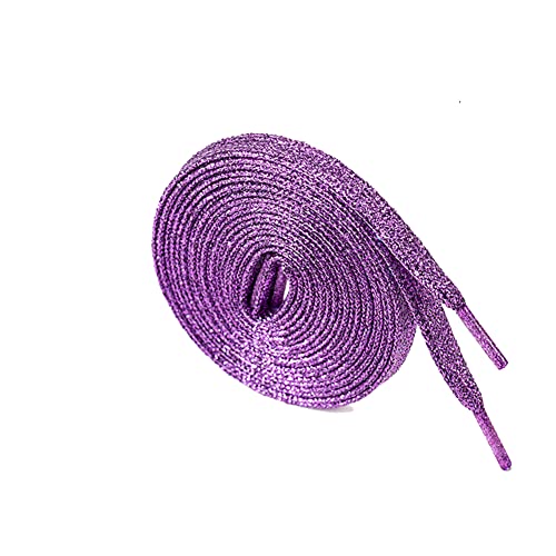 Egurs Glitzer Schnürsenkel 1 Paar 110cm Bunt Metallisch Flache Schnürsenkel Reißfest Bling Schuhbänder Shoelaces für Sneakers Sportschuhe Laufschuhe Turnschuhe,16 Farben optional Lavendel Egurs Glitzer Schnürsenkel 1 Paar 110cm Bunt Metallisch Flache Schnürsenkel Reißfest Bling Schuhbänder Shoelaces für Sneakers Sportschuhe Laufschuhe Turnschuhe,16 Farben optional Lavendel von Egurs