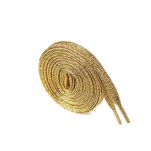 Egurs Glitzer Schnürsenkel 1 Paar 110cm Bunt Metallisch Flache Schnürsenkel Reißfest Bling Schuhbänder Shoelaces für Sneakers Sportschuhe Laufschuhe Turnschuhe,16 Farben optional Weißgold Egurs Glitzer Schnürsenkel 1 Paar 110cm Bunt Metallisch Flache Schnürsenkel Reißfest Bling Schuhbänder Shoelaces für Sneakers Sportschuhe Laufschuhe Turnschuhe,16 Farben optional Weißgold von Egurs