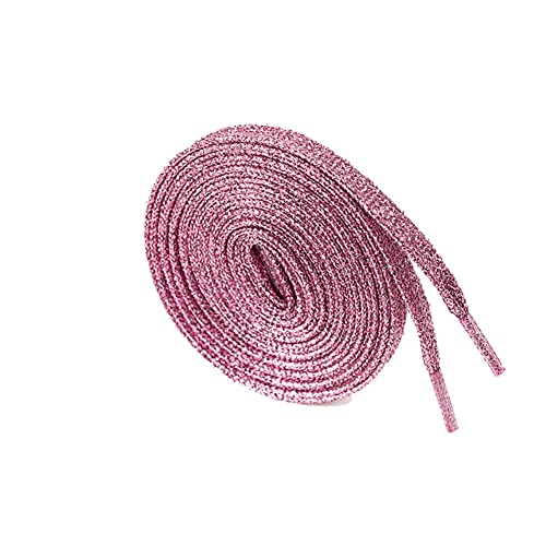 Egurs Glitzer Schnürsenkel 1 Paar 110cm Bunt Metallisch Flache Schnürsenkel Reißfest Bling Schuhbänder Shoelaces für Sneakers Sportschuhe Laufschuhe Turnschuhe,16 Farben optional rosa Egurs Glitzer Schnürsenkel 1 Paar 110cm Bunt Metallisch Flache Schnürsenkel Reißfest Bling Schuhbänder Shoelaces für Sneakers Sportschuhe Laufschuhe Turnschuhe,16 Farben optional rosa von Egurs