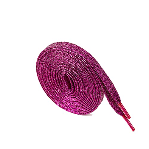 Egurs Glitzer Schnürsenkel 1 Paar 110cm Bunt Metallisch Flache Schnürsenkel Reißfest Bling Schuhbänder Shoelaces für Sneakers Sportschuhe Laufschuhe Turnschuhe,16 Farben optional rosarot Egurs Glitzer Schnürsenkel 1 Paar 110cm Bunt Metallisch Flache Schnürsenkel Reißfest Bling Schuhbänder Shoelaces für Sneakers Sportschuhe Laufschuhe Turnschuhe,16 Farben optional rosarot von Egurs