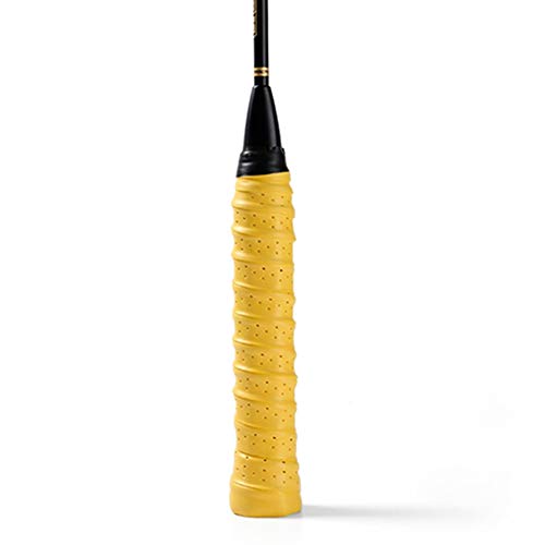 Egurs Griffbänder für Tennisschläger 2 Stück Griffband Overgrip für badmintonschläger Schlägergriffband,Antirutsch Gelb Egurs Griffbänder für Tennisschläger 2 Stück Griffband Overgrip für badmintonschläger Schlägergriffband,Antirutsch Gelb von Egurs