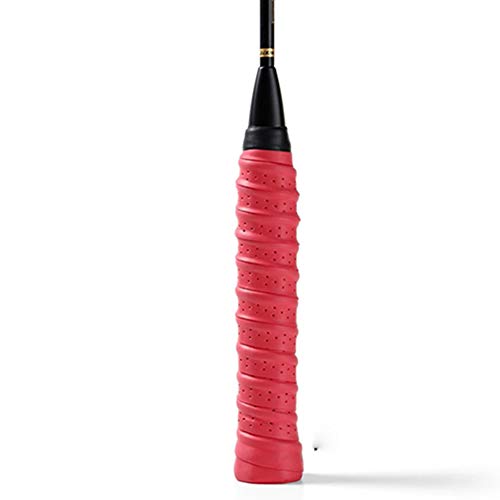 Egurs Griffbänder für Tennisschläger 2 Stück Griffband Overgrip für badmintonschläger Schlägergriffband,Antirutsch rot Egurs Griffbänder für Tennisschläger 2 Stück Griffband Overgrip für badmintonschläger Schlägergriffband,Antirutsch rot von Egurs