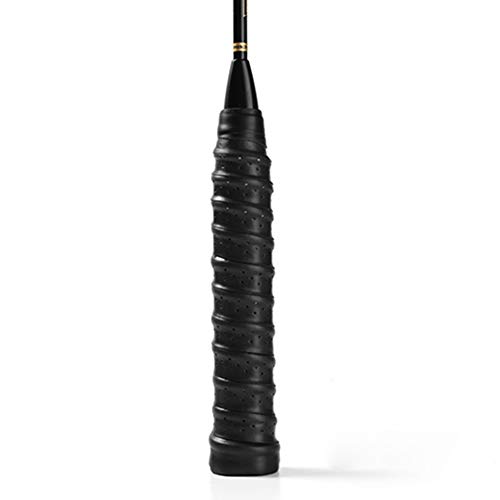 Egurs Griffbänder für Tennisschläger 2 Stück Griffband Overgrip für badmintonschläger Schlägergriffband,Antirutsch schwarz Egurs Griffbänder für Tennisschläger 2 Stück Griffband Overgrip für badmintonschläger Schlägergriffband,Antirutsch schwarz von Egurs