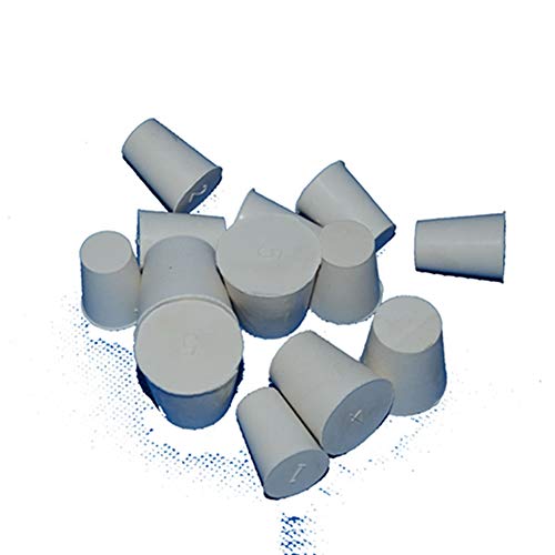 Egurs Gummistopfen Konische Rohrstopfen Naturkautschuk 10x Labor Voll Gummi Stecker Stopper 8# 32 * 42mm Egurs Gummistopfen Konische Rohrstopfen Naturkautschuk 10x Labor Voll Gummi Stecker Stopper 8# 32 * 42mm von Egurs