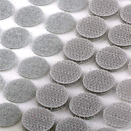 Egurs Klettpunkte Selbstklebend,1000 Stück/500 Paar Runde Punktaufkleber Self Adhesive Klett Klebepunkte Geeignet für Papier, Kunststoff, Glas, Leder, Metall, Kleidungsstücke grau Egurs Klettpunkte Selbstklebend,1000 Stück/500 Paar Runde Punktaufkleber Self Adhesive Klett Klebepunkte Geeignet für Papier, Kunststoff, Glas, Leder, Metall, Kleidungsstücke grau von Egurs
