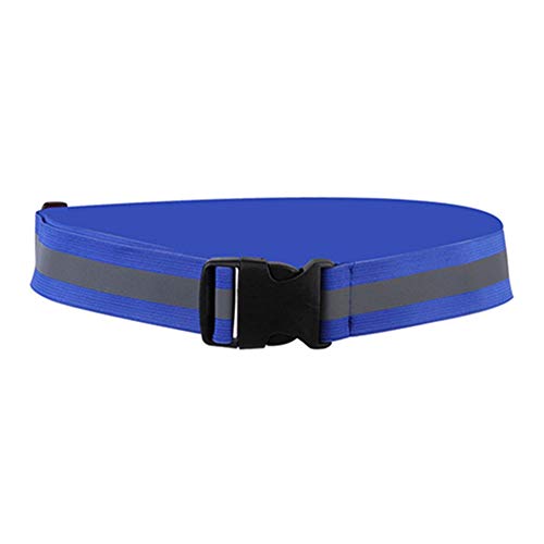 Egurs Reflektierender Gürtel Hohe Sichtbarkeit Reflektor Gürtel für Herren, Damen und Kinder Blau Egurs Reflektierender Gürtel Hohe Sichtbarkeit Reflektor Gürtel für Herren, Damen und Kinder Blau von Egurs