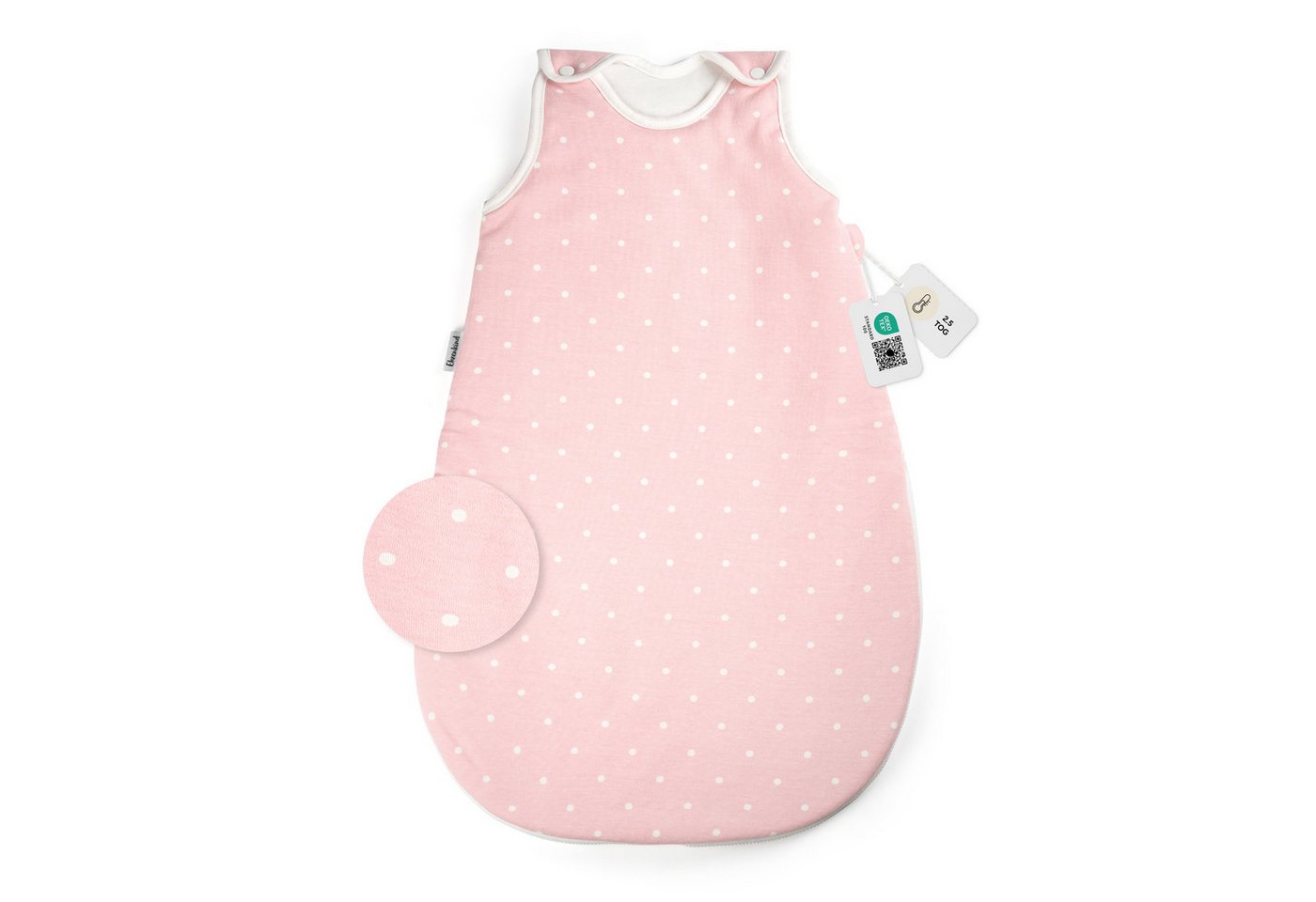 Ehrenkind Babyschlafsack Sommer, Rund, Bio-Baumwolle (Standard by OEKO-TEX, 100% Bio-Baumwolle, Sommerschlafsack, 1.0 TOG), Schlafsack Baby,  Baby Schlafsack von Ehrenkind