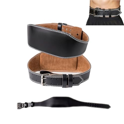 Gewichthebergürtel Leder 115cm, 15cm Breit, Verstellbar mit 10 Löchern Stahlrollenschnalle Gepolstert, Komfortabel Strapazierfähig, für Damen und Herren, für Krafttraining Bodybuilding Gewichtheben Gewichthebergürtel Leder 115cm, 15cm Breit, Verstellbar mit 10 Löchern Stahlrollenschnalle Gepolstert, Komfortabel Strapazierfähig, für Damen und Herren, für Krafttraining Bodybuilding Gewichtheben von Ehuihuan