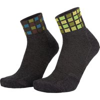Eightsox Color Mid Merino Socken 2er Pack von Eightsox