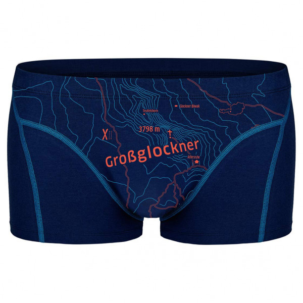 Ein schöner Fleck Erde - Großglockner - Unterhose Gr S blau von Ein schöner Fleck Erde