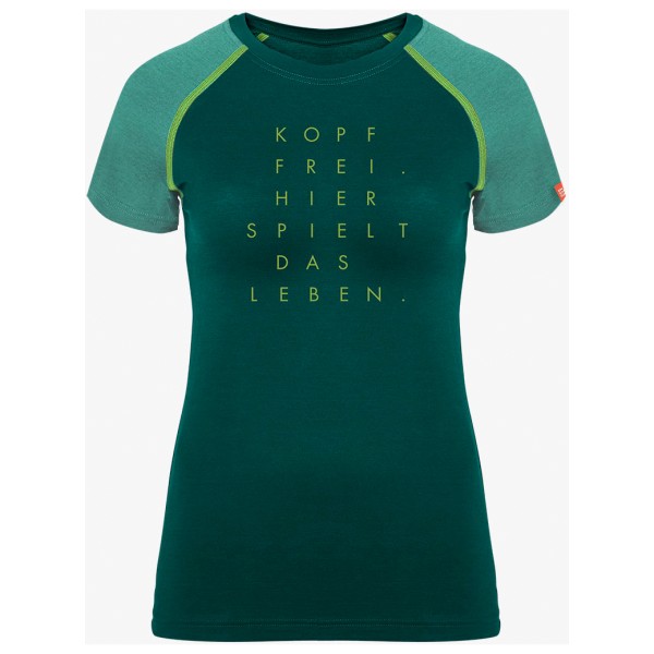 Ein schöner Fleck Erde - Women's S/S Kopf frei - T-Shirt Gr 34 - XS;36 - S;38 - M;42 - XL grün von Ein schöner Fleck Erde