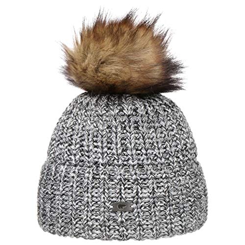 Eisbär Damen Felia Lux MÜ Mütze, graumele-h.braun, One Size Eisbär Damen Felia Lux MÜ Mütze, graumele-h.braun, One Size von Eisbär