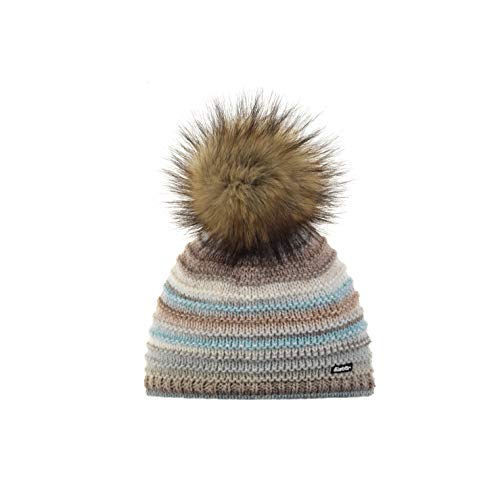 Eisbär Damen Mikata Lux Mü M tze, frostbeige/Real, Einheitsgröße EU Eisbär Damen Mikata Lux Mü M tze, frostbeige/Real, Einheitsgröße EU von Eisbär