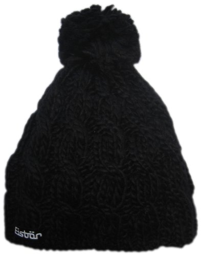 Eisbär Mütze Antonia, schwarz, One Size von Eisbär
