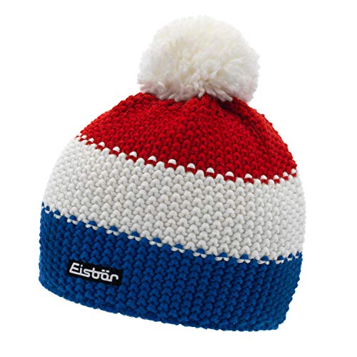 Eisbär Mütze Star Pompon, Lapis/White/ardea, One Size Eisbär Mütze Star Pompon, Lapis/White/ardea, One Size von Eisbär