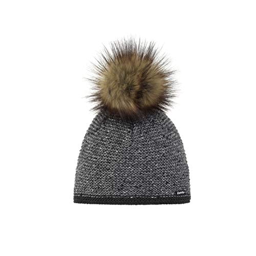 Eisbär Philine Lux Knitted Hat Grey / Brown Eisbär Philine Lux Knitted Hat Grey / Brown von Eisbär