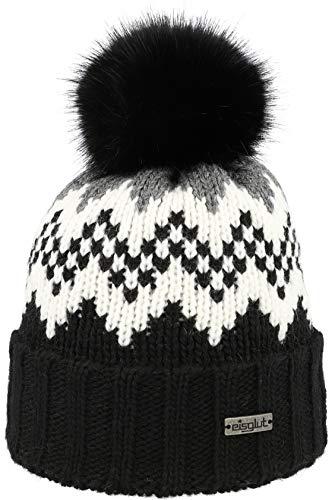 Eisglut Damen Carlotta Damenmütze, schwarz, M 57-58cm Eisglut Damen Carlotta Damenmütze, schwarz, M 57-58cm von Eisglut