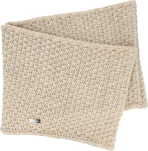 Eisglut Damen Schal Miriaml Loop, beige mel., 70x28, 19162 von Eisglut