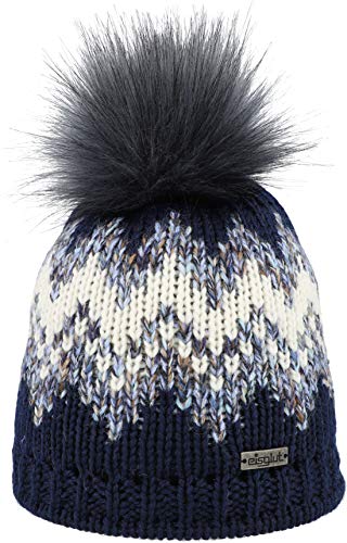 Eisglut Damen Romy Merino Mütze, Marine, M 57-58cm Eisglut Damen Romy Merino Mütze, Marine, M 57-58cm von Eisglut