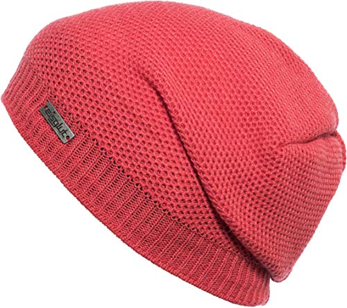 Eisglut Damen Zinal Strickmütze, Koralle, M 57-58cm Eisglut Damen Zinal Strickmütze, Koralle, M 57-58cm von Eisglut