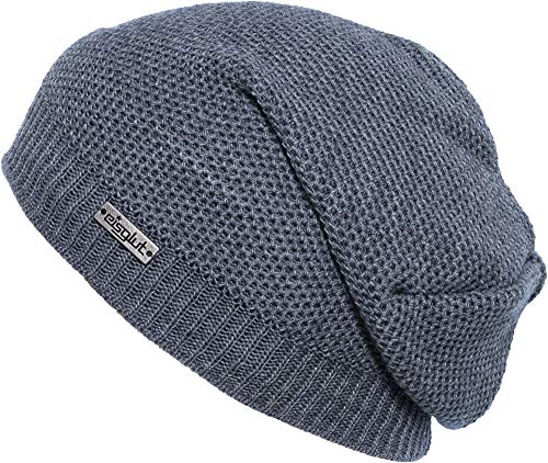Eisglut Damen Zinal Strickmütze, Grau Mel., Einheitsgröße EU Eisglut Damen Zinal Strickmütze, Grau Mel., Einheitsgröße EU von Eisglut