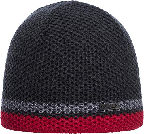 Eisglut Frost Mütze, Grafit/ROT, M/57-58cm Eisglut Frost Mütze, Grafit/ROT, M/57-58cm von Eisglut