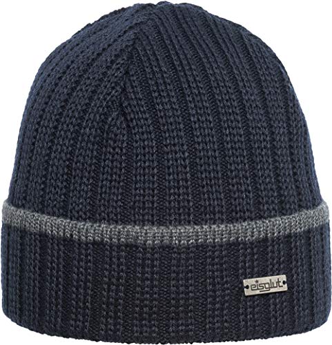 Eisglut Herren Fisherg Merino Mütze, Marine, One Size Eisglut Herren Fisherg Merino Mütze, Marine, One Size von Eisglut