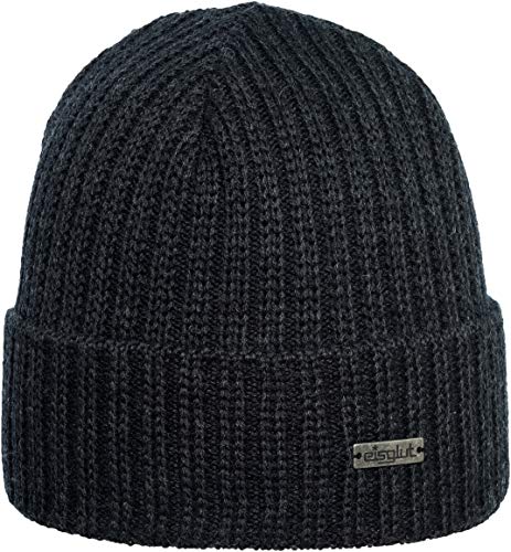 Eisglut Herren Jochen Merino M tze, anthrazit, Einheitsgröße EU Eisglut Herren Jochen Merino M tze, anthrazit, Einheitsgröße EU von Eisglut