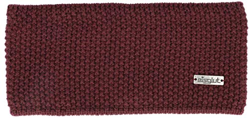 Eisglut Unisex – Erwachsene Vrij Unisex Stirnband, BORDEAUX, M/57-58cm EU von Eisglut