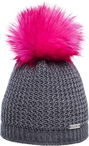 Eisglut Unisex Kinder Mitzi Kids M tze, grau mel., S 55-56cm EU Eisglut Unisex Kinder Mitzi Kids M tze, grau mel., S 55-56cm EU von Eisglut