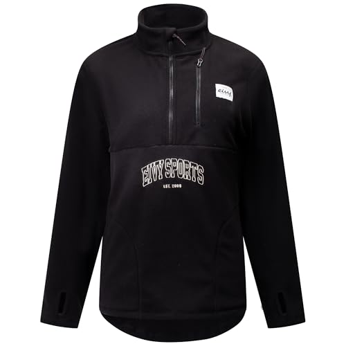 EIVY Damen Techlight Halfzip Fleece Jacke, Schwarz, XS EU EIVY Damen Techlight Halfzip Fleece Jacke, Schwarz, XS EU von Eivy