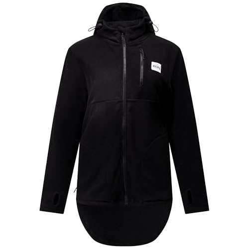 EIVY Damen Techlight Ziphood Fleece Jacke, Schwarz, L EU EIVY Damen Techlight Ziphood Fleece Jacke, Schwarz, L EU von Eivy